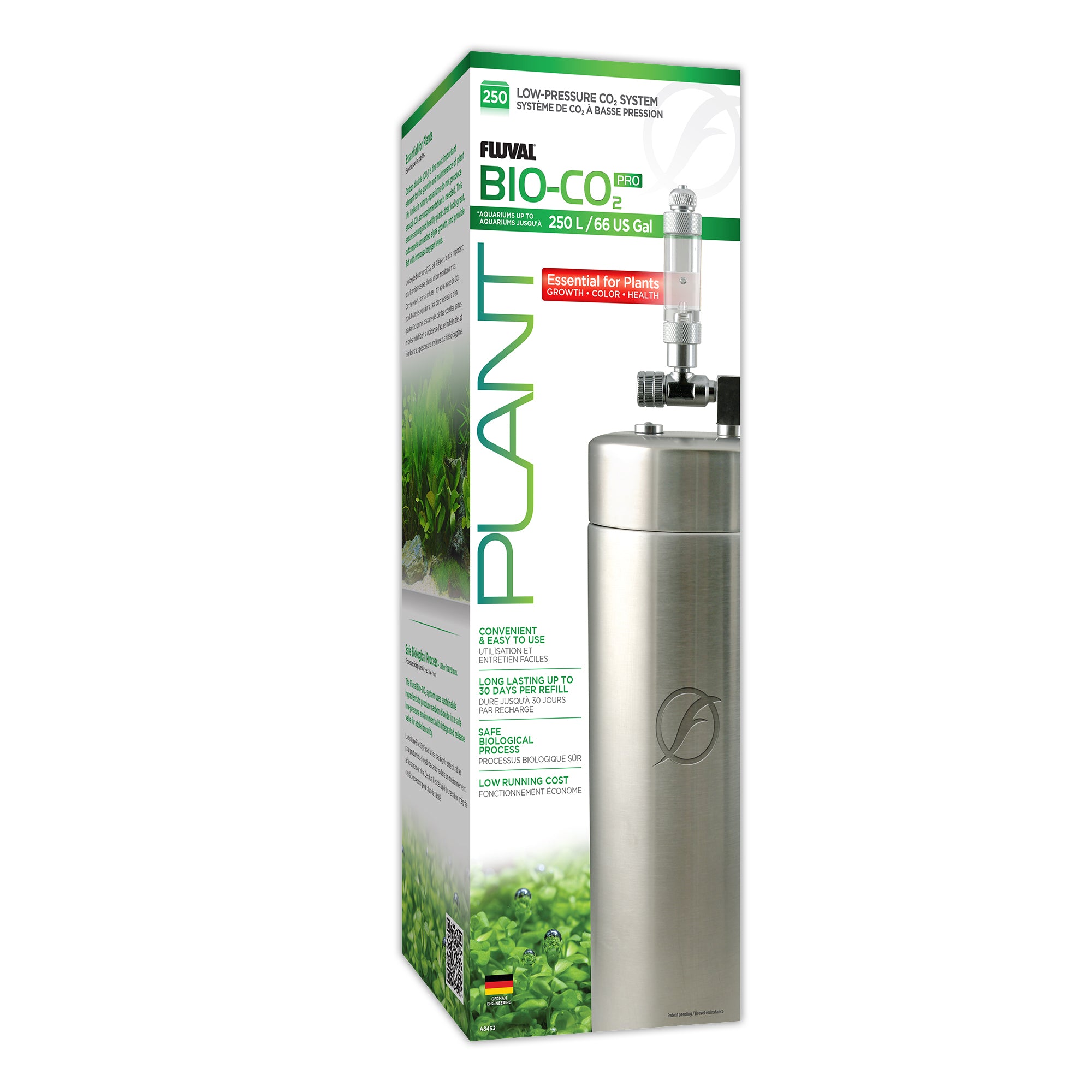 Système Bio-CO2 Pro à basse pression, jusqu’à 250 L (65 gal US)