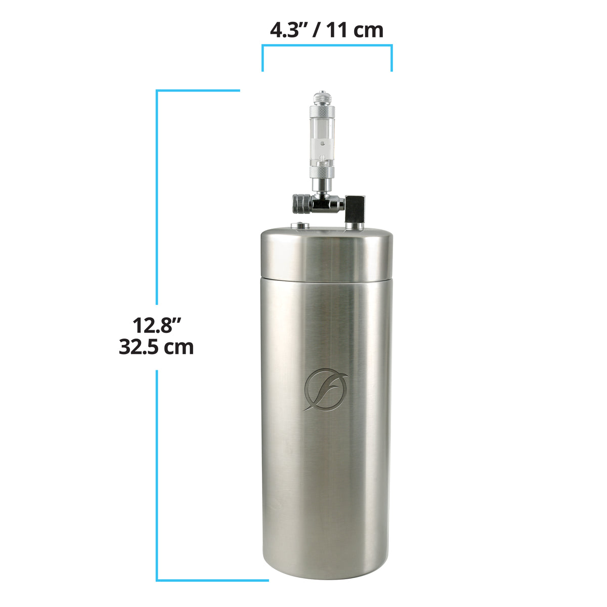 Système Bio-CO2 Pro à basse pression, jusqu’à 250 L (65 gal US) - La niche&amp;moi