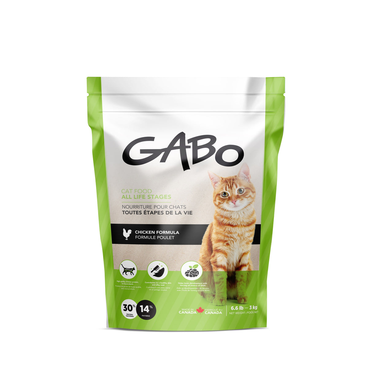 Gabo Cat Food, All Life Stages - Chicken 6.6 Lb