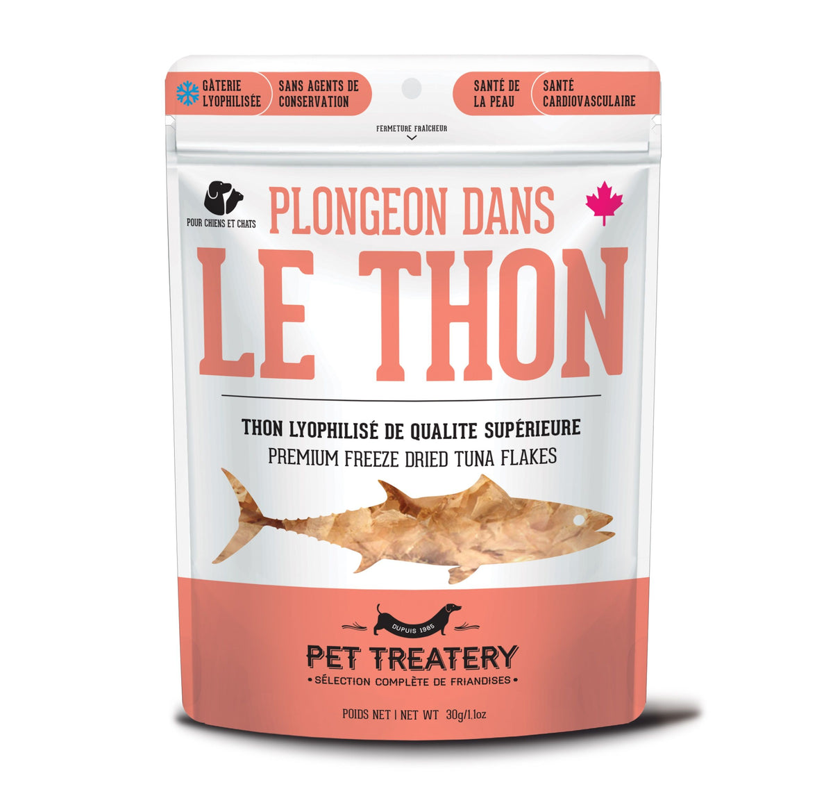 Granville Island - Gâteries De Thon Lyophilisé Pour Chien Et Chat 30gr - La niche&amp;moi