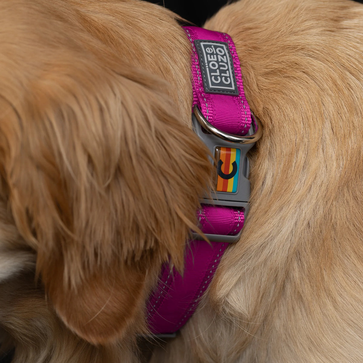 Collier Ajustable Cloe &amp; Cluzo FUSHIA SM - La niche&amp;moi