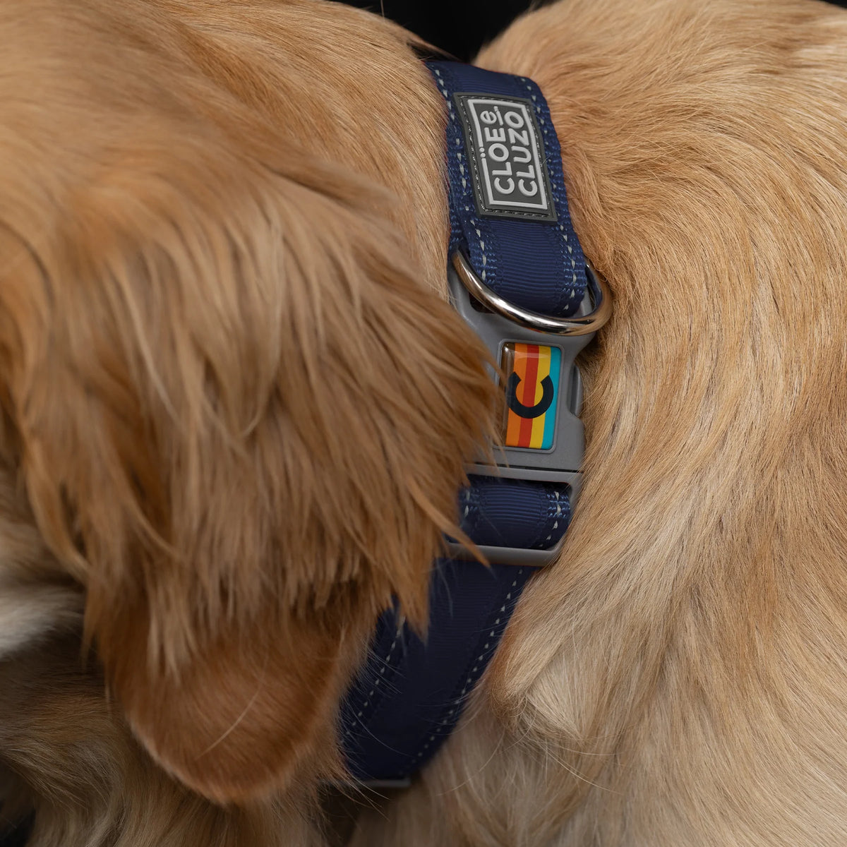 Collier Ajustable Cloe &amp; Cluzo BLEU MD - La niche&amp;moi