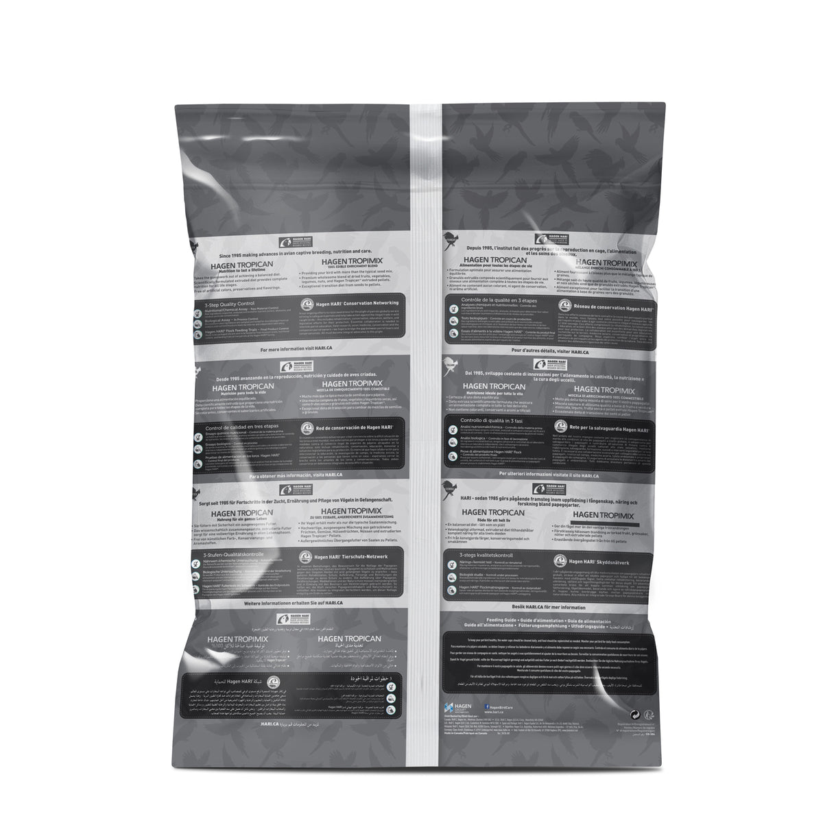 Aliment Lifetime Tropican pour perroquets, bâtonnets, 9,07 kg (20 lb) - La niche&amp;moi