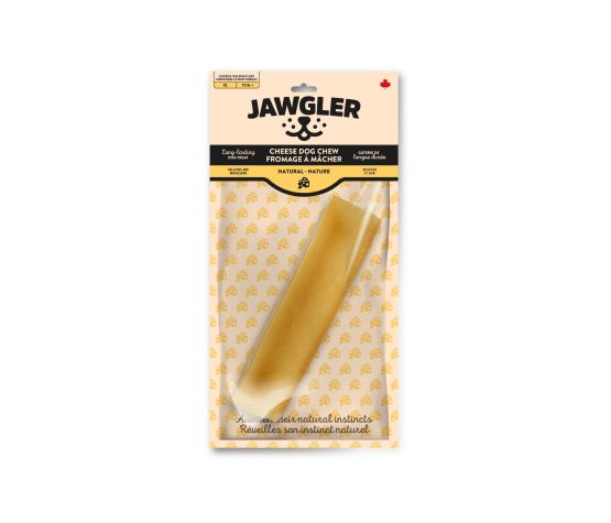 Jawgler Gâterie De Fromage à Mâcher - Nature, Très Grand 190g - La niche&amp;moi