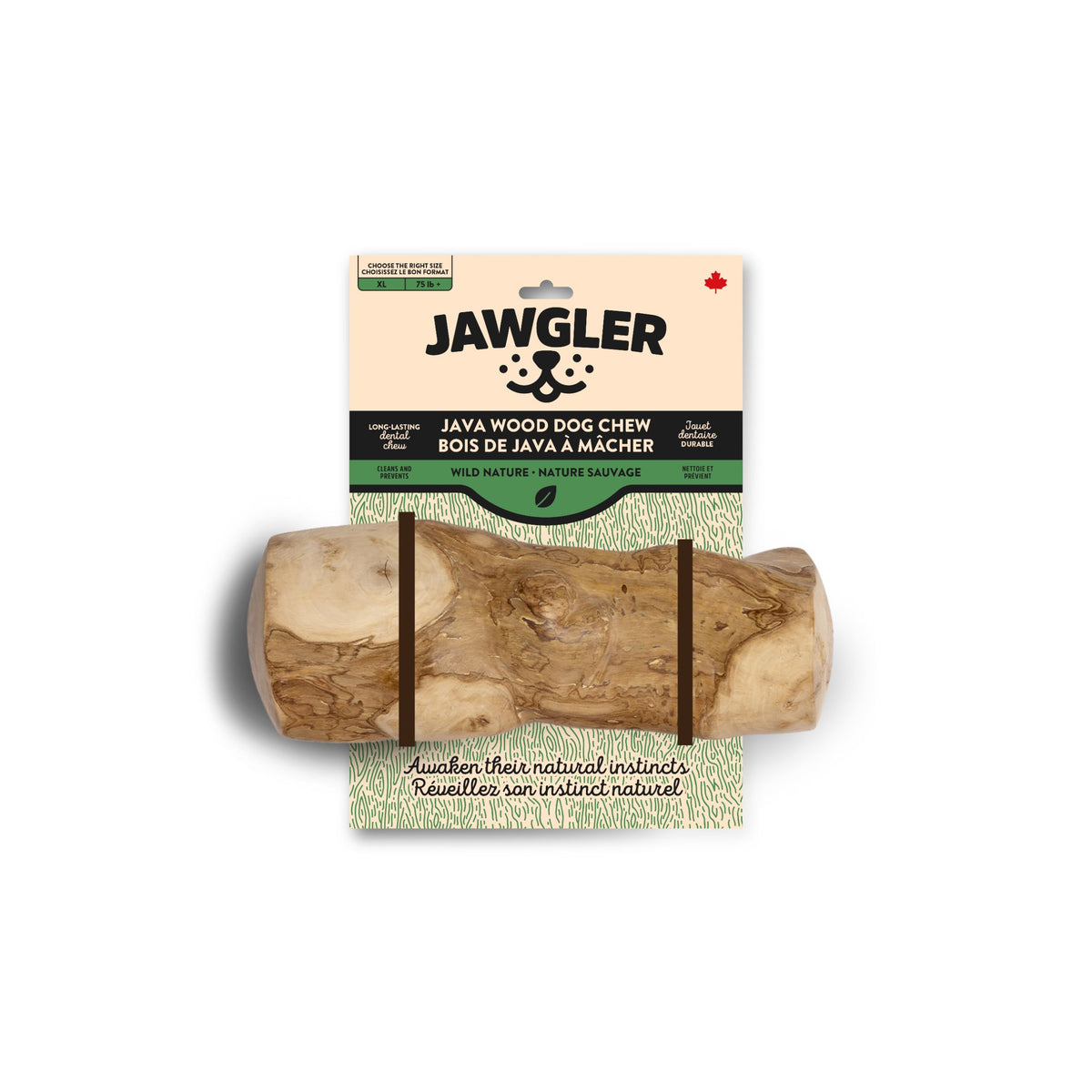 Jawgler Bois De Java - Nature Sauvage, Très Grand - La niche&amp;moi