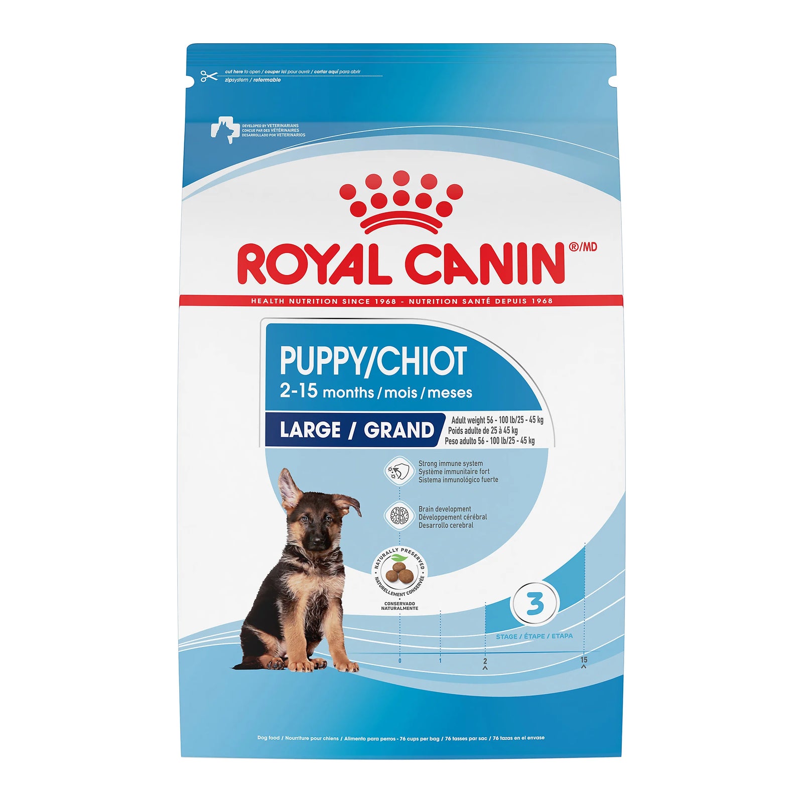 Royal Canin Chiot de Grande Taille 30lb - La niche&moi