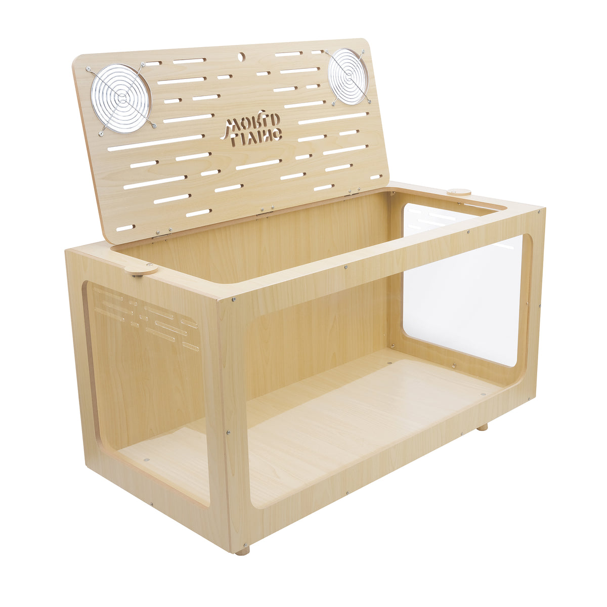 Habitat MAISONNETTE Living World pour hamster, 80 x 40 x 47 cm - La niche&amp;moi