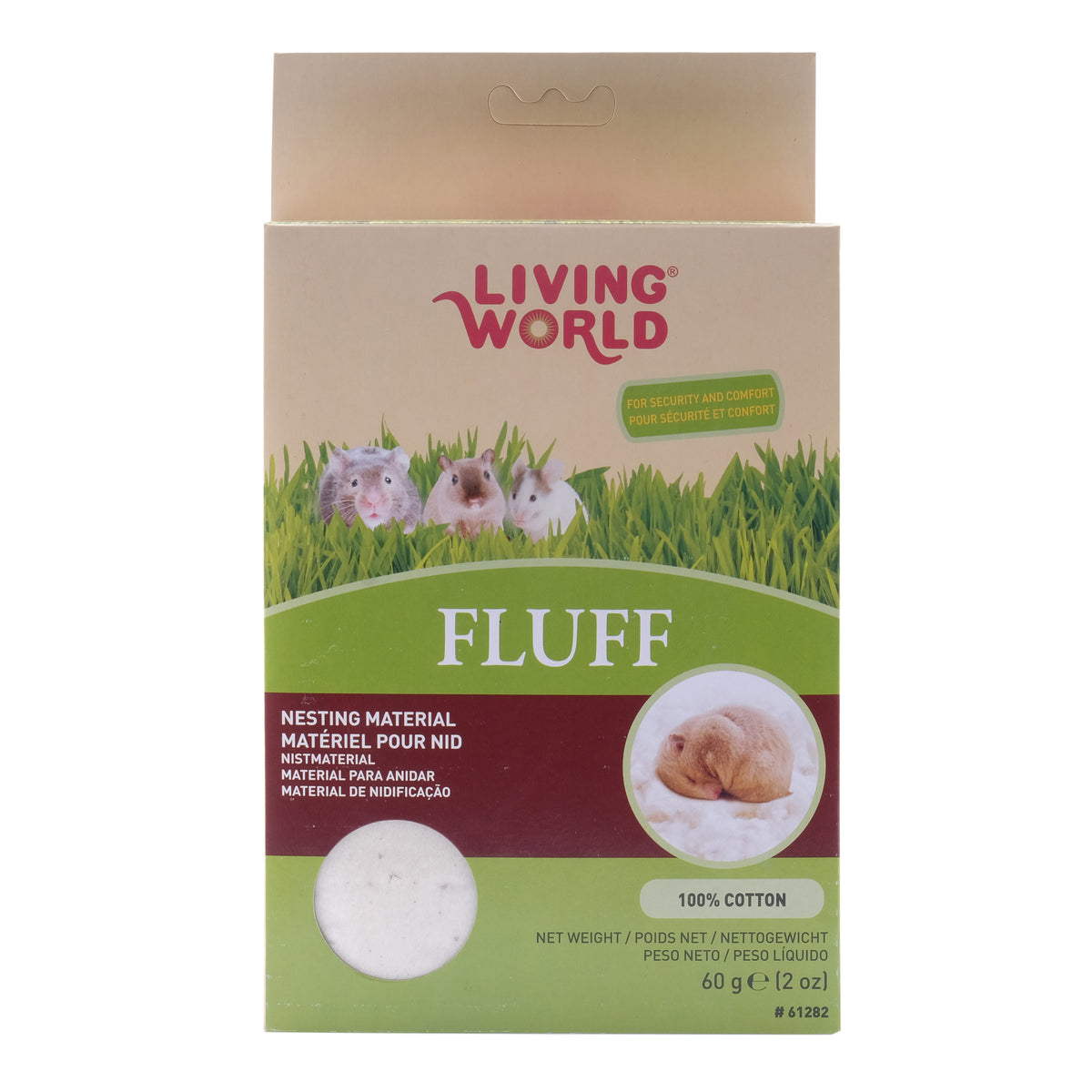 Duvet Living World pour hamsters - La niche&amp;moi