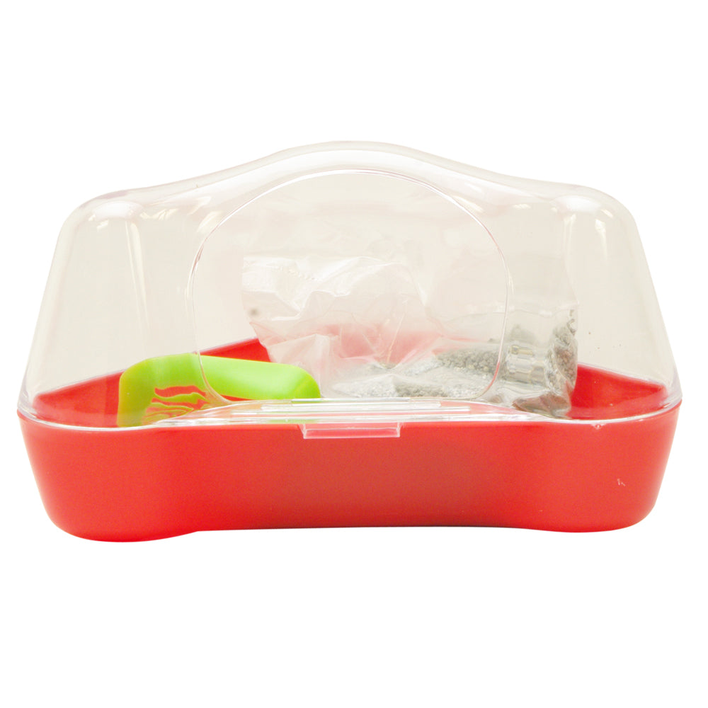 LW toilettes pour hamster, M, rouge - La niche&amp;moi
