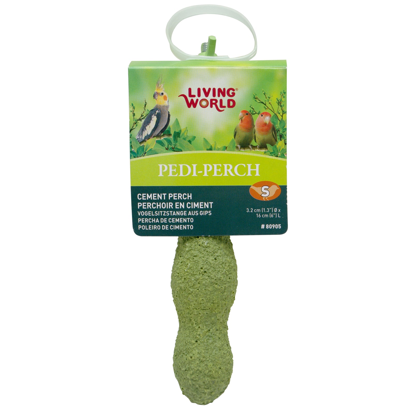 Perchoir Pedi-Perch Living World, petit, 16 cm (6 po) - La niche&moi
