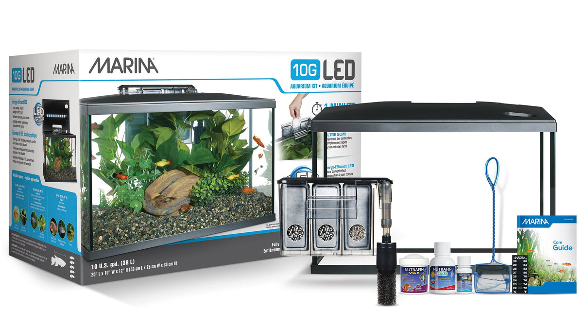Aquarium équipé 10G Marina, 38 L (10 gal US)