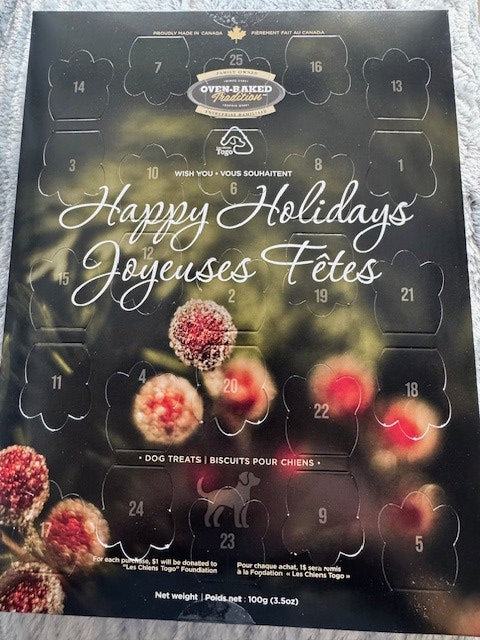 CALENDRIER DE NOEL POUR CHIEN