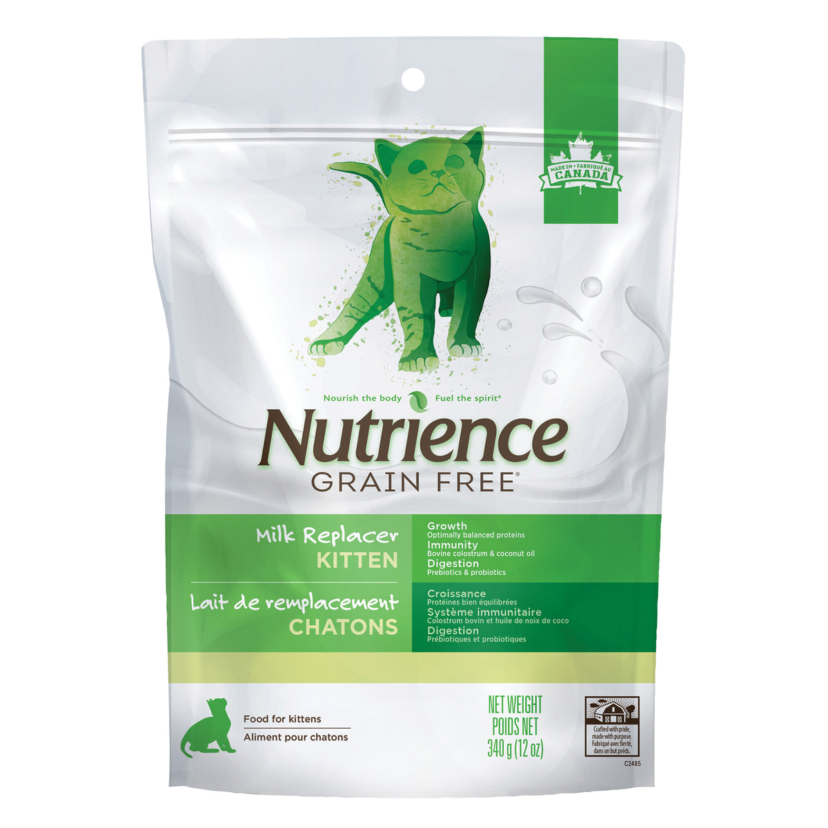 Lait de remplacement Nutrience Natural pour chatons, 340 g (12 oz) - La niche&amp;moi