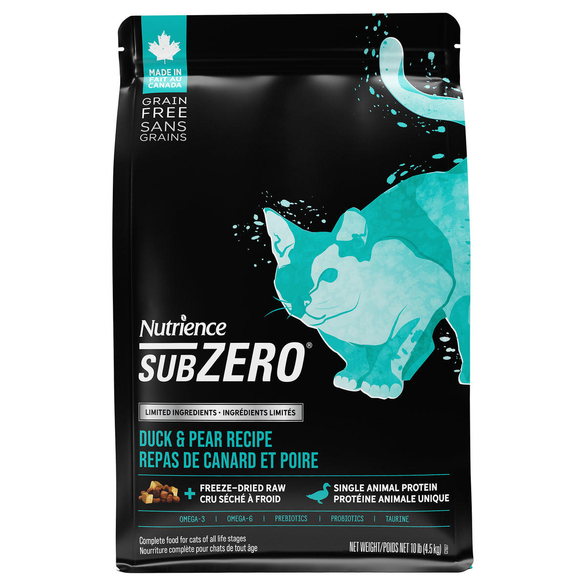 Nutrience SubZero à ingrédients limités, Repas de canard et poire - La niche&amp;moi