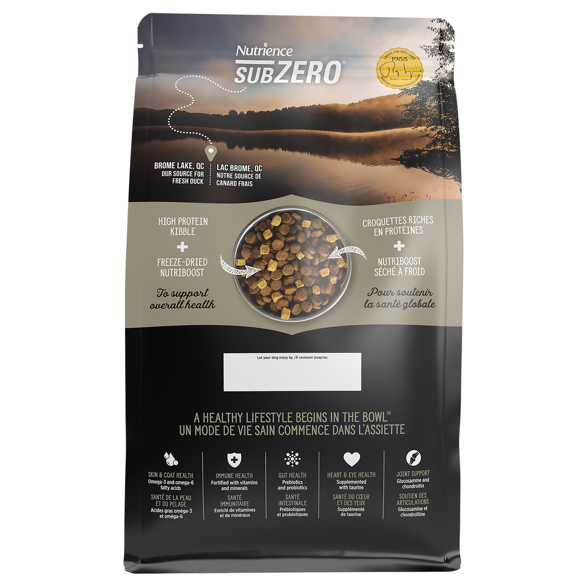 Nutrience Subzero Sans grains Lacs nordiques 10kg - La niche&amp;moi