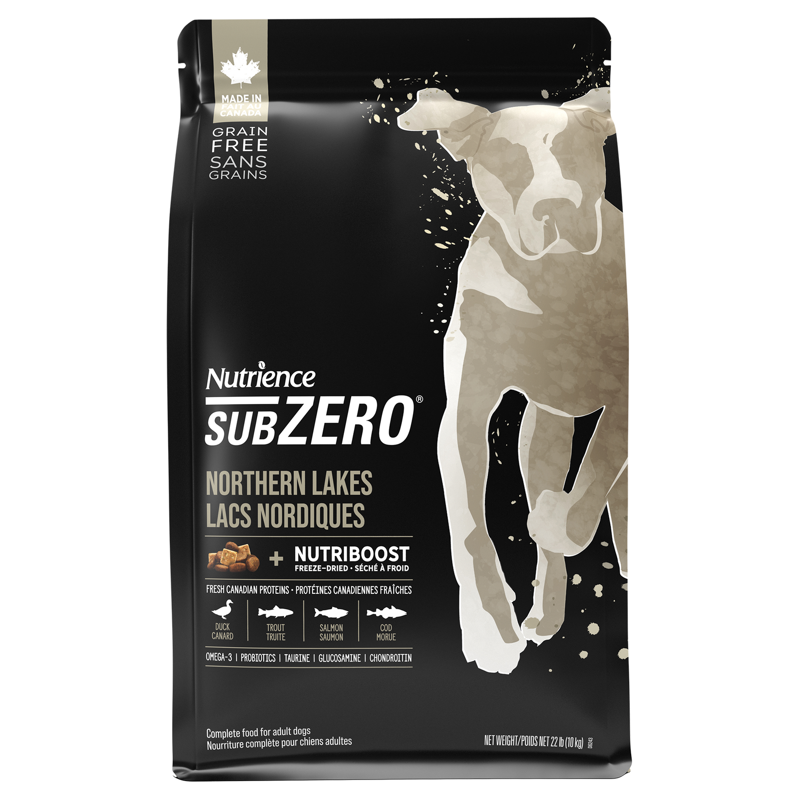 Nutrience Subzero Sans grains Lacs nordiques 10kg - La niche&moi