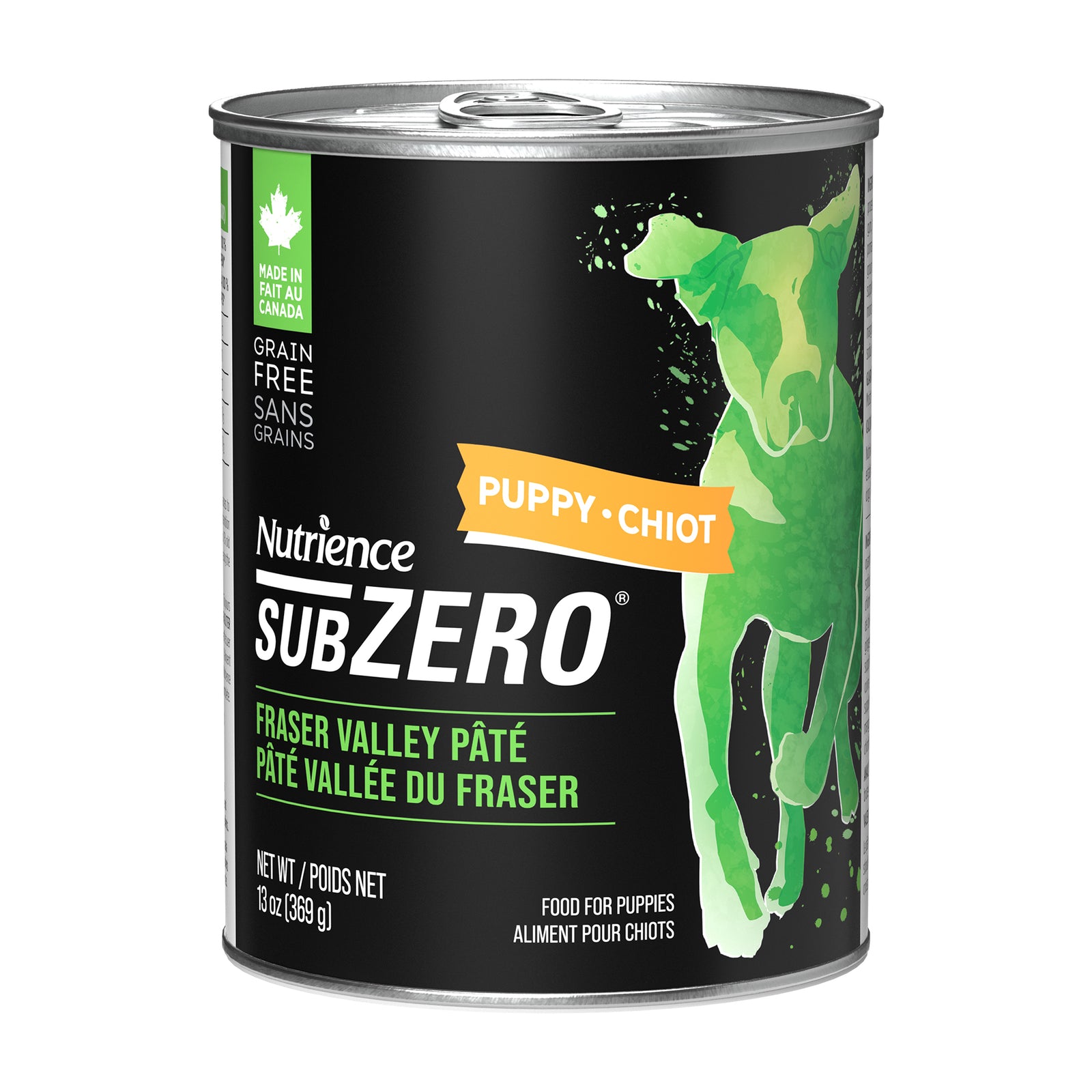 Pâté Nutrience SubZero pour chiots, Vallée du Fraser, 369 g - La niche&moi