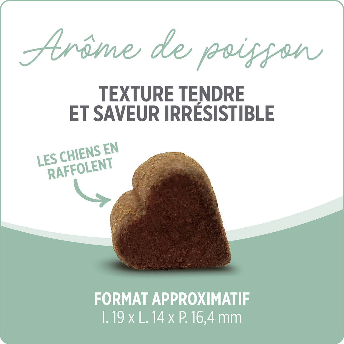 Suppléments Nutrience Care pour chiens, Peau et pelage, 100 bouchées tendres, 400 g - La niche&amp;moi