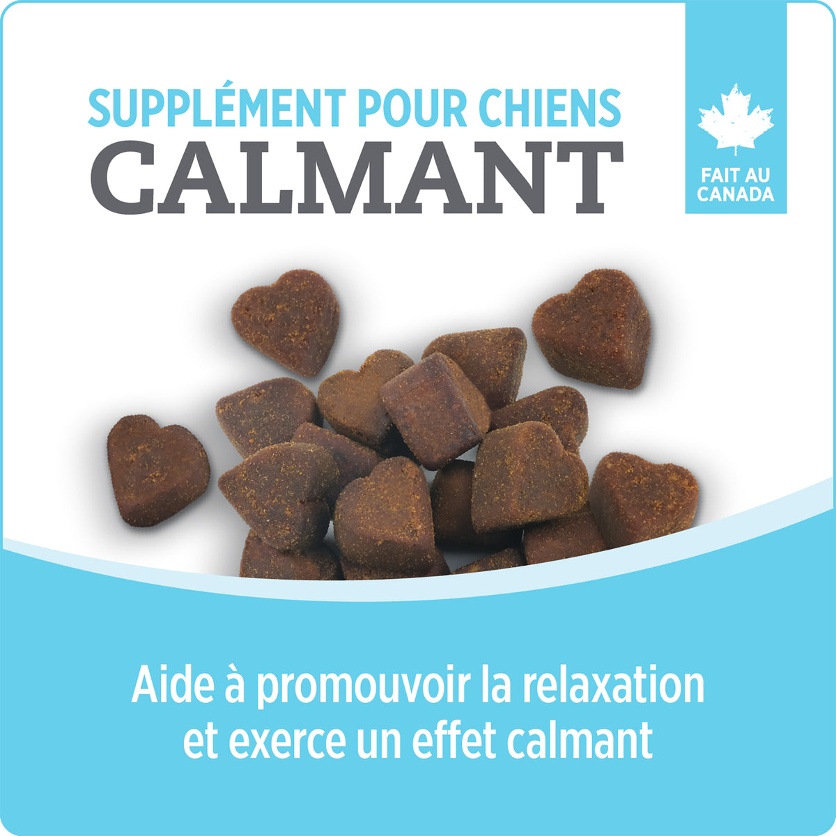 Suppléments Nutrience Care pour chiens, Calmant, 100 bouchées tendres, 400 g - La niche&amp;moi