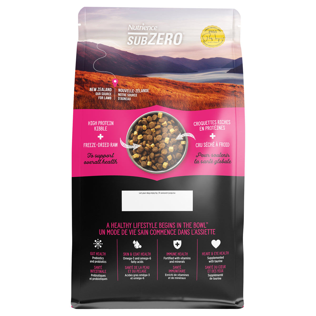 Nutrience SubZero à ingrédients limités, Repas d’agneau et citrouille - La niche&amp;moi