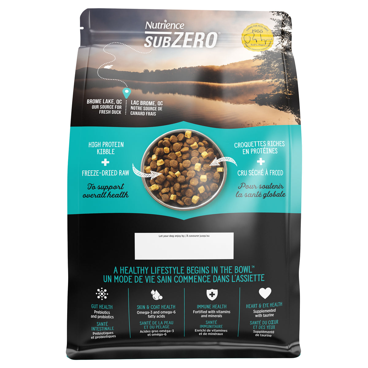 Nutrience SubZero à ingrédients limités, Repas de canard et poire - La niche&amp;moi