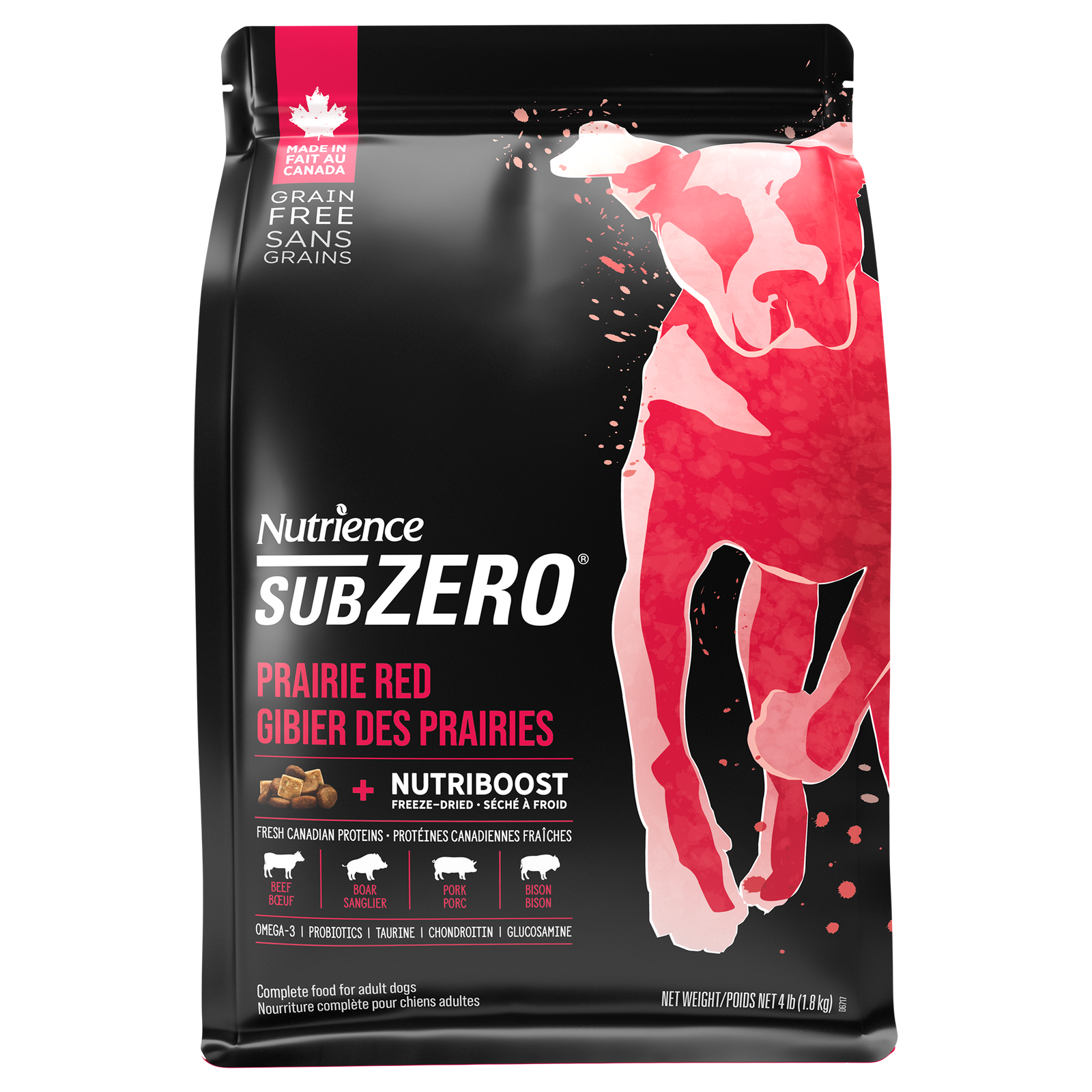 Nutrience SubZero pour chiens, Gibier des Prairies, 1,8 kg - La niche&moi