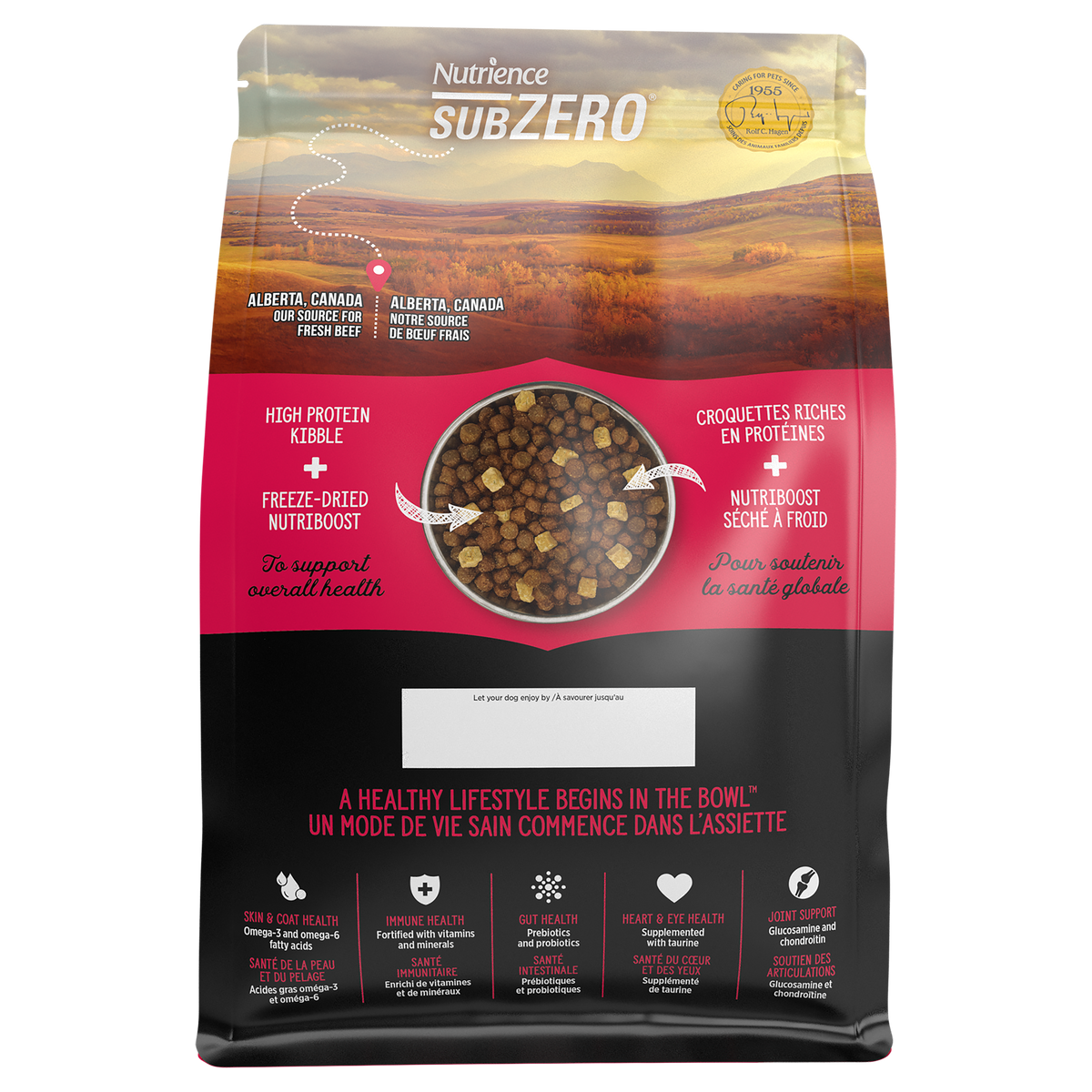 Nutrience SubZero pour chiens de petite race, Gibier des Prairies, 1,8 kg - La niche&amp;moi