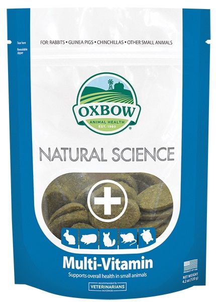 Oxbow Natural Science - Suppléments Pour Rongeur, Multi-vitamines 4.2oz - La niche&moi