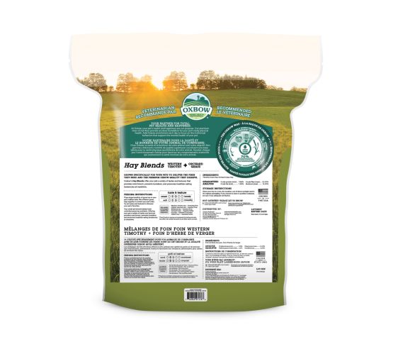Oxbow Mélange De Foin Timothy Occidental Et De Verger 40oz - La niche&amp;moi