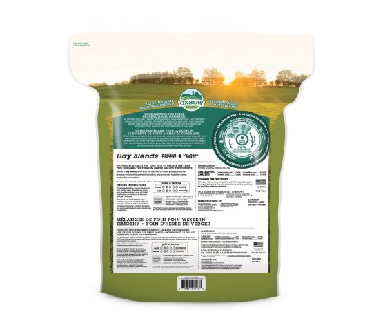 Oxbow Mélange De Foin Timothy Occidental Et De Verger 90oz - La niche&amp;moi