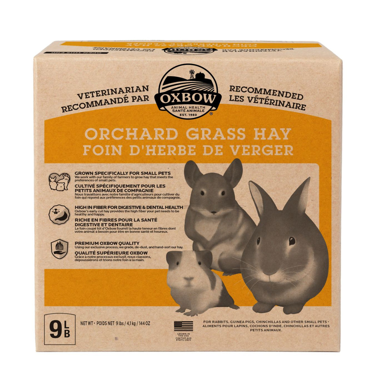 Oxbow Foin De Verger 9 Lb - La niche&amp;moi