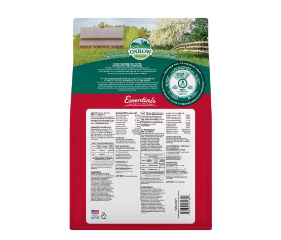 Oxbow Essentials - Nourriture Pour Souris / Jeune Rat 2.5 Lb - La niche&amp;moi