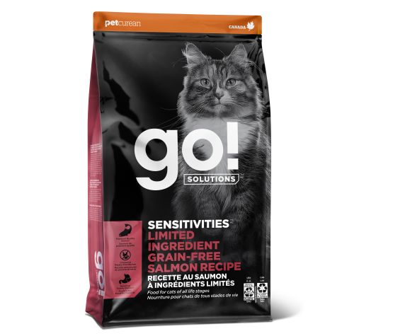 Petcurean Go! Sensitivities Lid Grain Free Salmon Recipe For Cat 6 Lbs