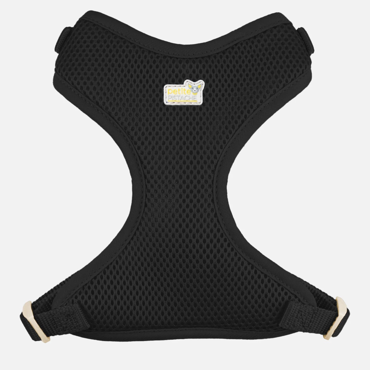 Harnais en maille Petite Pistache pour très petits chiens NOIR XS - La niche&moi