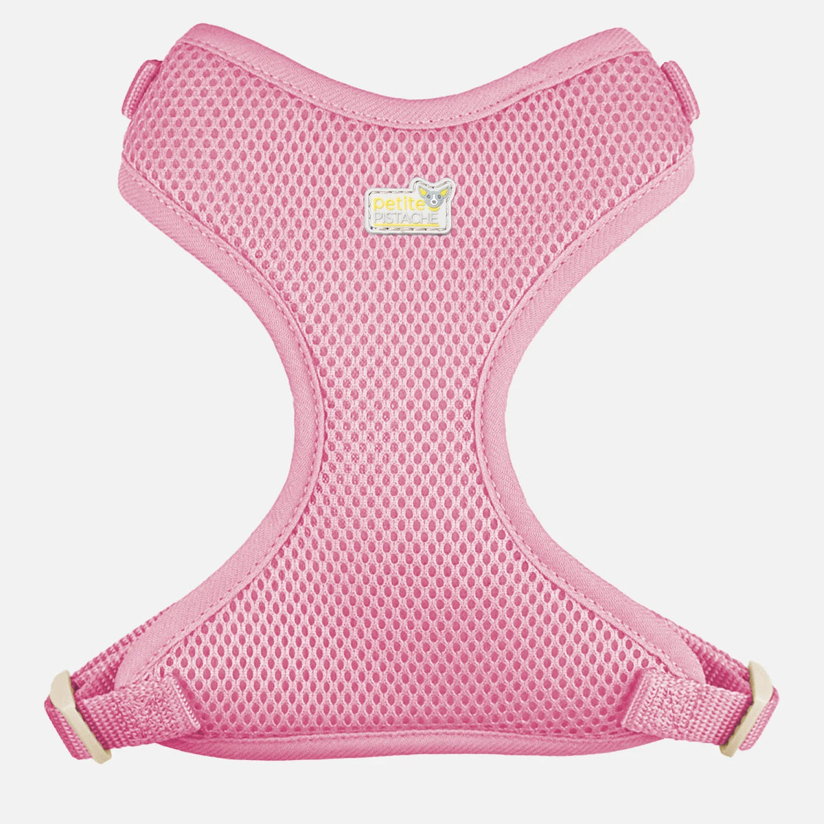 Harnais en maille Petite Pistache pour très petits chiens ROSE XS - La niche&amp;moi
