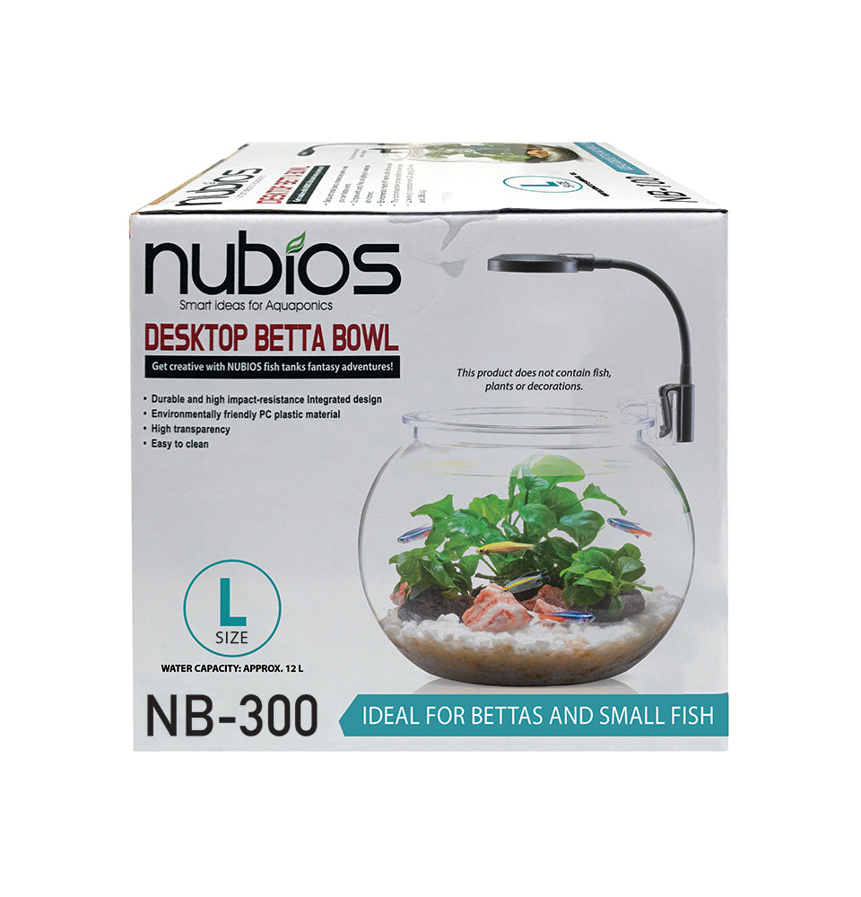 NUBIOS Aquarium Équipé à Betta 12L - La niche&amp;moi