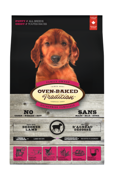 Food For All Breed Puppies Oven-Baked Tradition- Lamb 11.34 kg