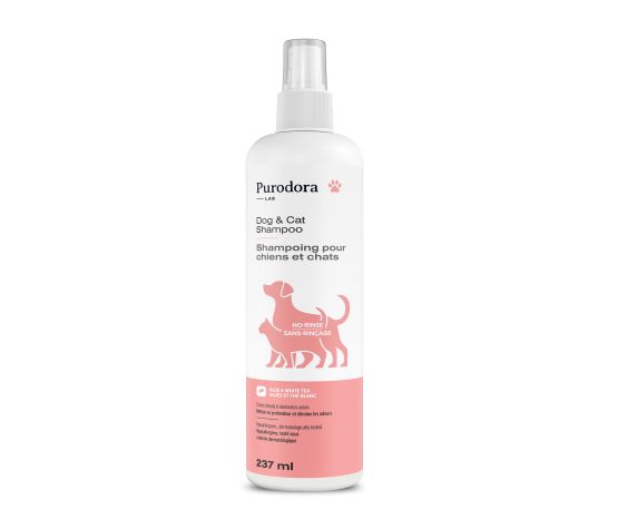 Purodora Lab, Shampoing Sans-rinçage Pour Chiens Et Chats 237ml - La niche&amp;moi