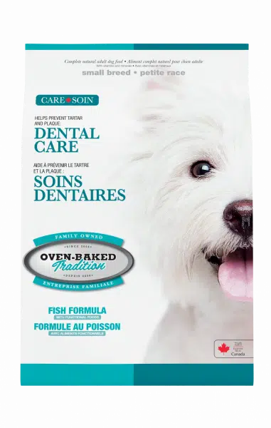 Oven-Baked Tradition Chien De Petite Race, Soins Dentaires - Poisson 4 Lb - La niche&moi