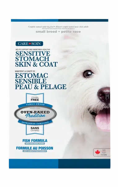 Oven-Baked Tradition Chien De Petite Race, Peau Et Estomac - Poisson 4 Lb - La niche&moi