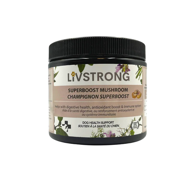 Livstrong Champignon SuperBoost 130g - La niche&amp;moi