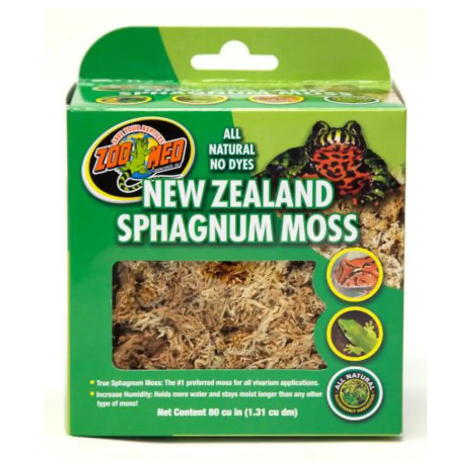 Zoo Med Mousse de Sphagnum de la Nouvelle-Zélande 80 cu in - La niche&moi