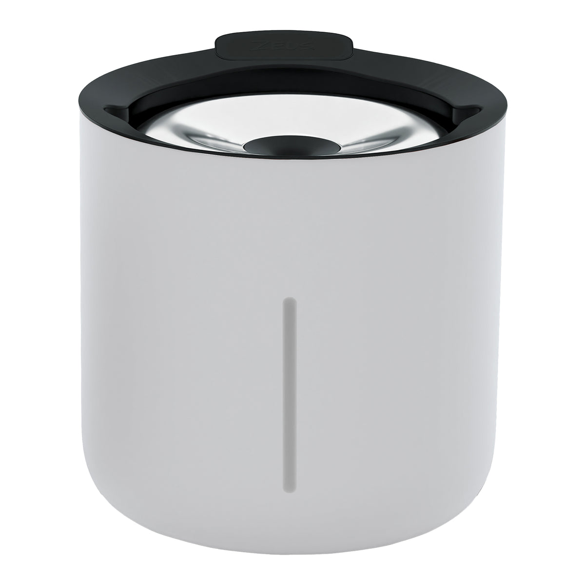 Abreuvoir Zeus Oasis, gris pâle, 6 L (200 oz liq.) - La niche&amp;moi