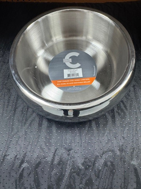 Bol brillant à double paroi Moyen - La niche&moi