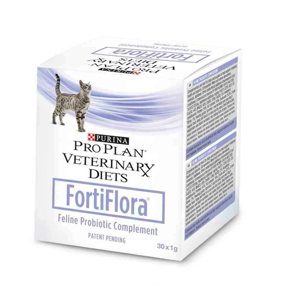 Supplément probiotique FortiFlora en Poudre pour chats 30 g (30 x 1g sachets)