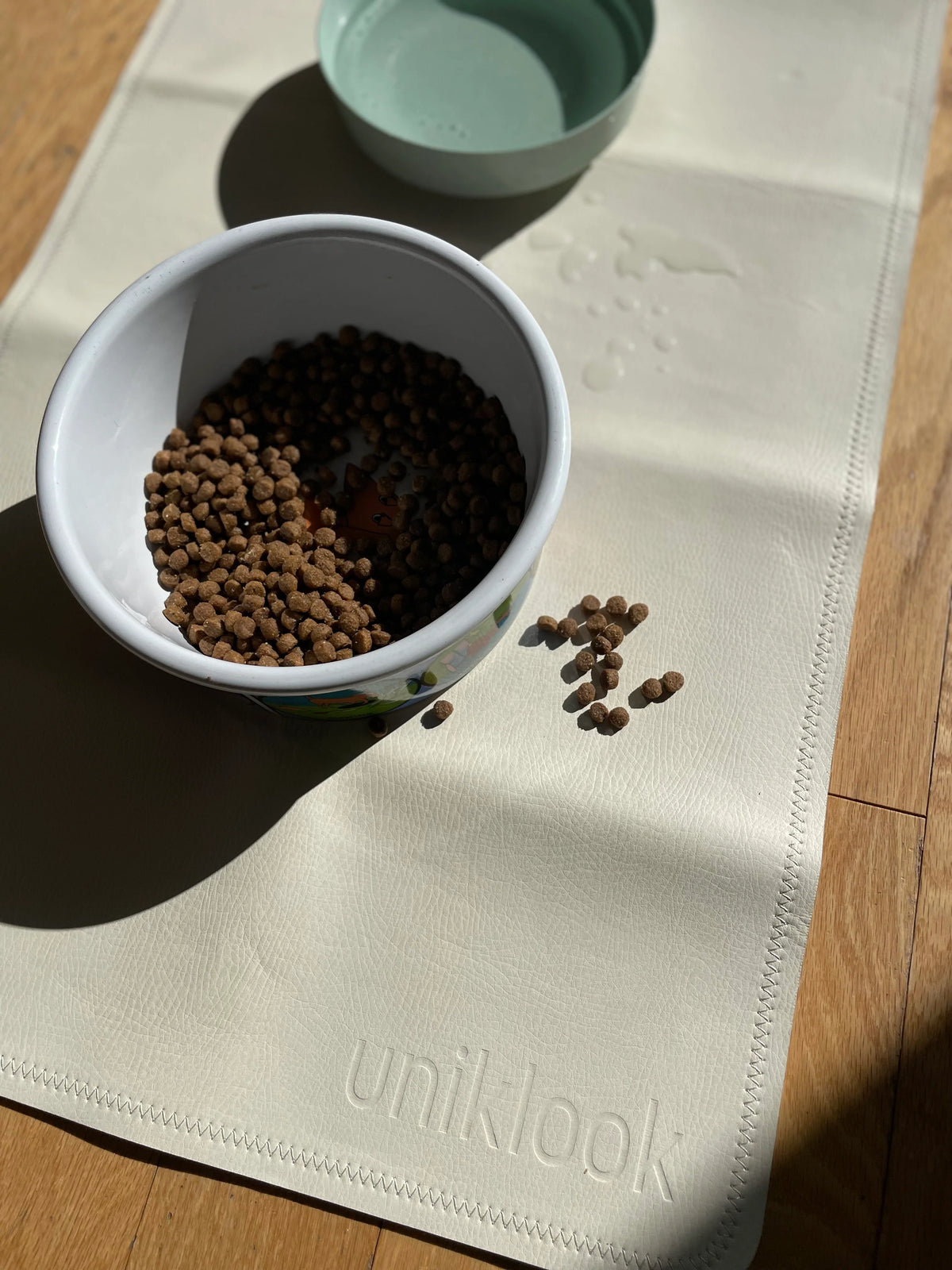 Tapis blanc + terra mini Uniklook - La niche&amp;moi