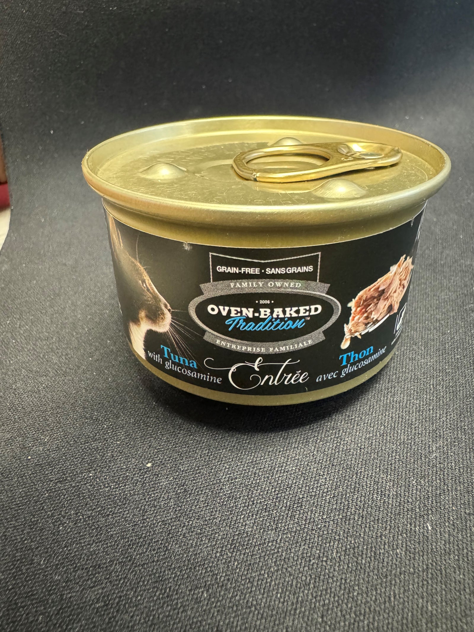 Entrée sans grains pour chat, Thon Avec Glucosamine 85g - La niche&moi