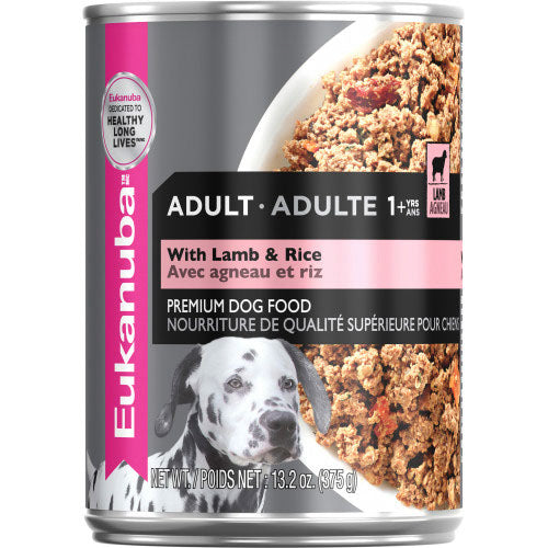 Eukanuba – Pâté pour chien adulte agneau et riz – 375 g - La niche&moi