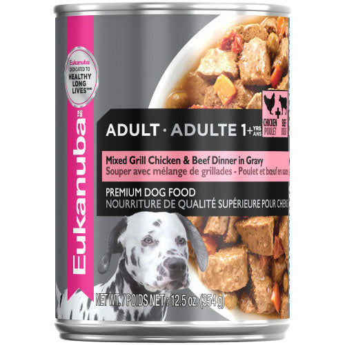 Pâté poulet et boeuf pour chien adulte – 355 g - La niche&moi
