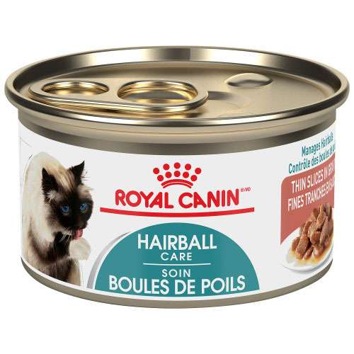 Royal Canin Chat soin contre les boules de poil – tranches en sauce 85g